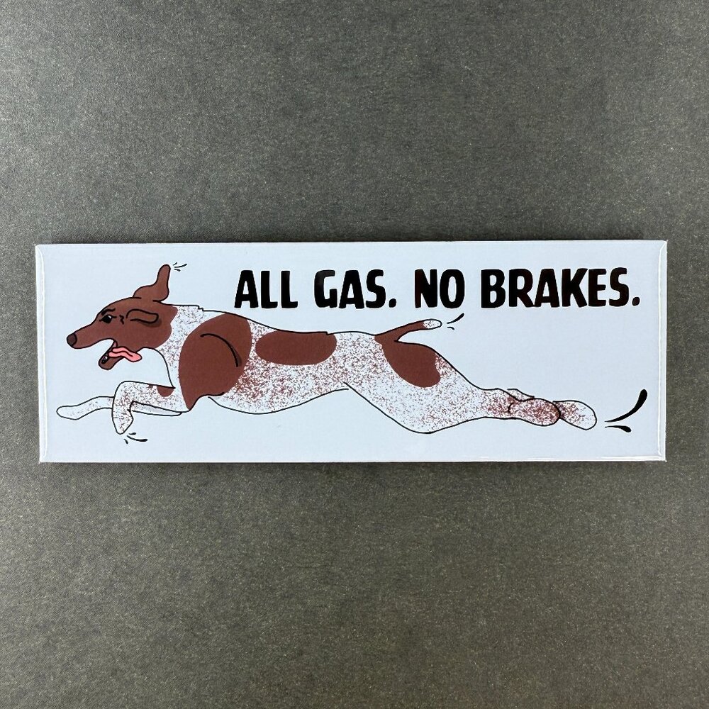Funny German Shorthaired Pointer Magnet Funny Mini Art Decor Gift Handmade
